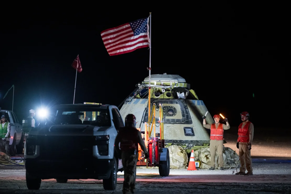 Boeing Starliner Returns from ISS in Uncrewed Flight