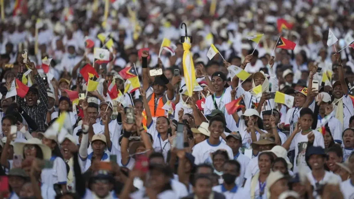 Pope Francis Draws 600,000 for Mass in East Timor, Nearly Half of Country's Population