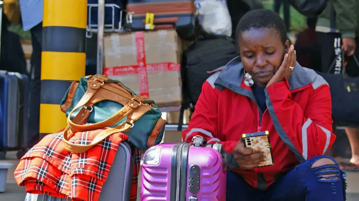 Passengers stranded at main Kenya airport as staff protest