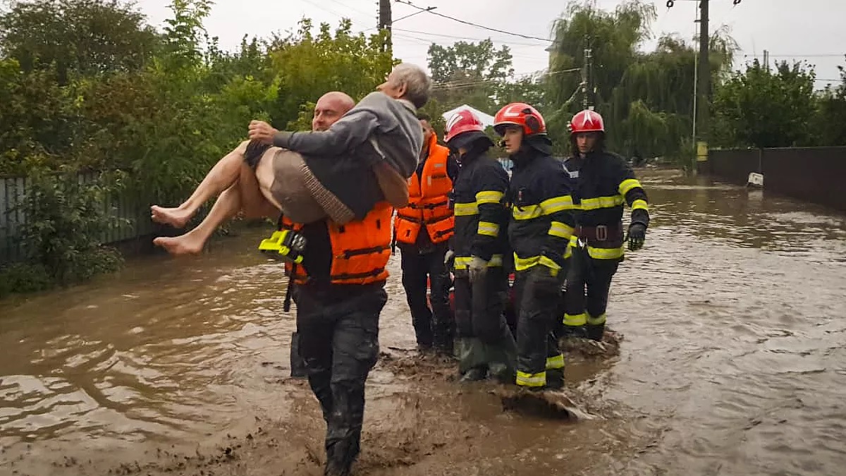 Five Dead as Heavy Rains Cause Flooding Across Central and Eastern Europe