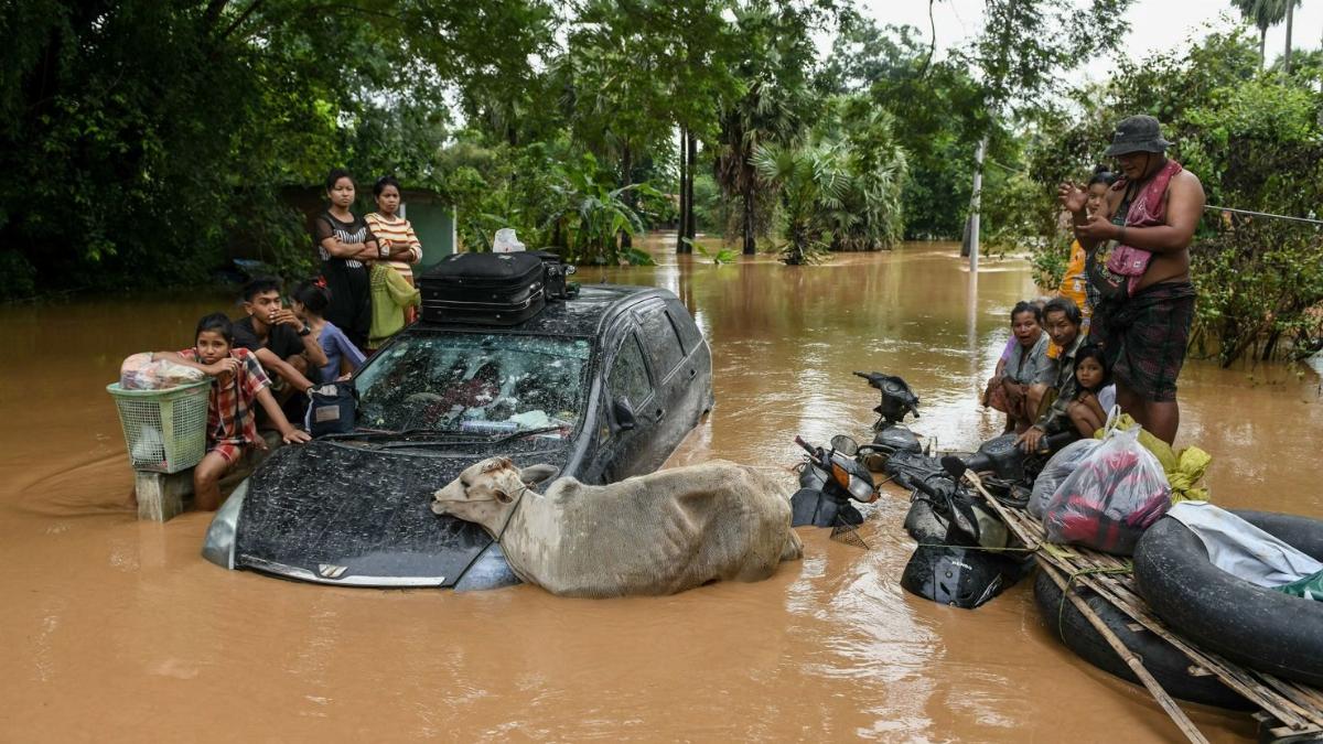 Typhoon Yagi Causes Severe Flooding in Myanmar, Killing at Least 236