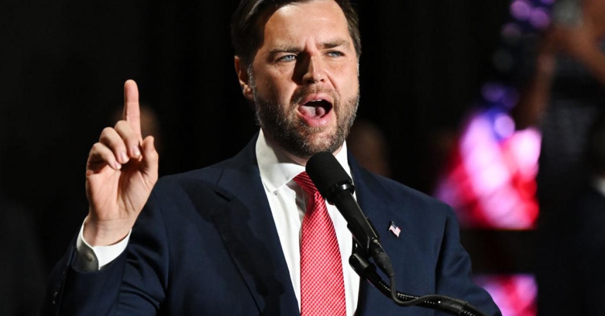 Senator JD Vance Responds to New York Times Reporter During Wisconsin Rally