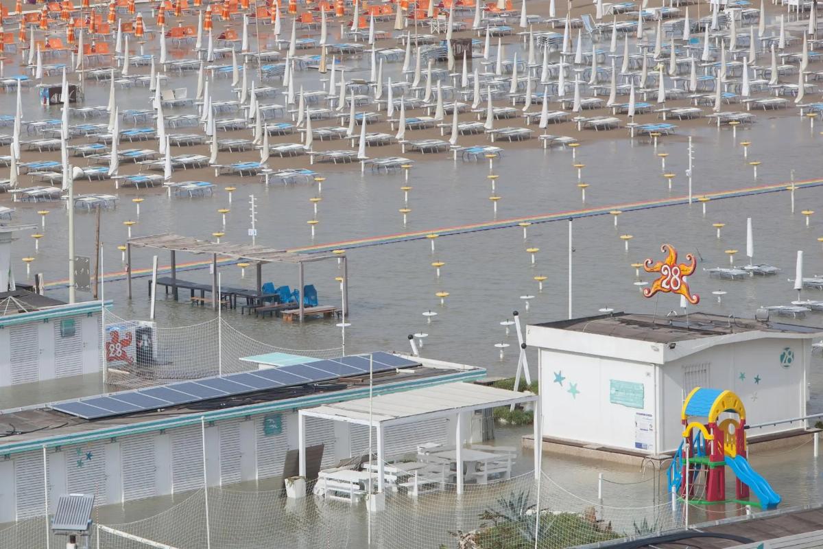 Storm Boris causes severe flooding in Northern Italy as EU leaders prepare to discuss aid