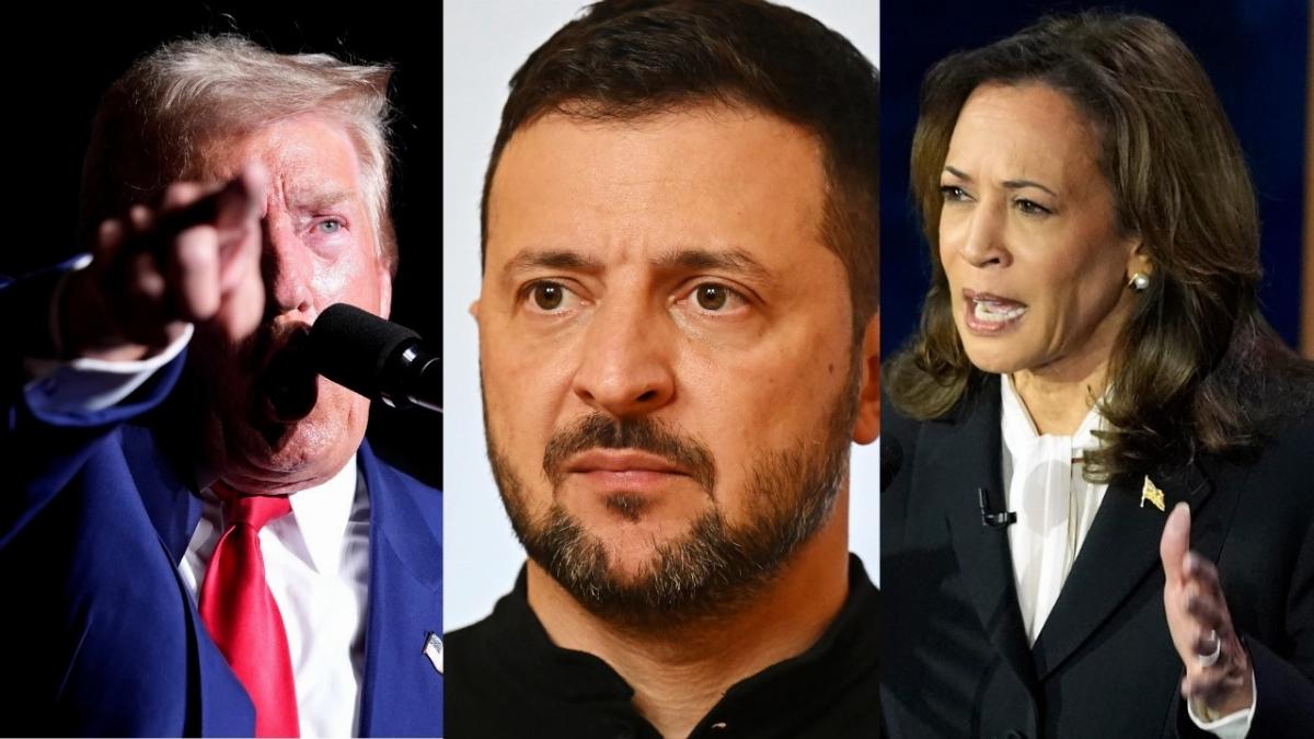 Zelenskyy to meet with Biden, Harris, and Trump in the US next week