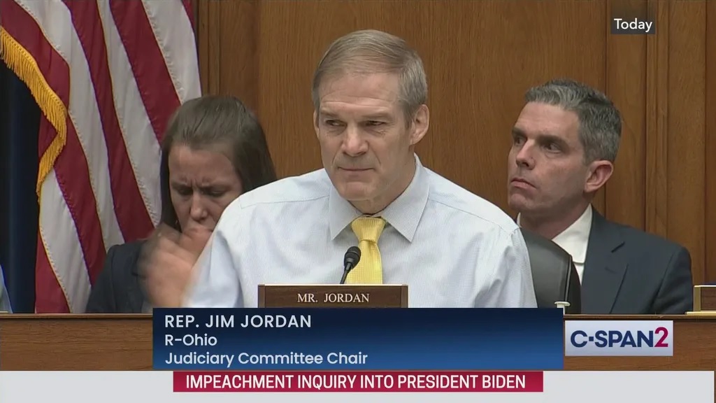 Jordan threatens contempt over bureau of prisons treatment of Biden impeachment witness