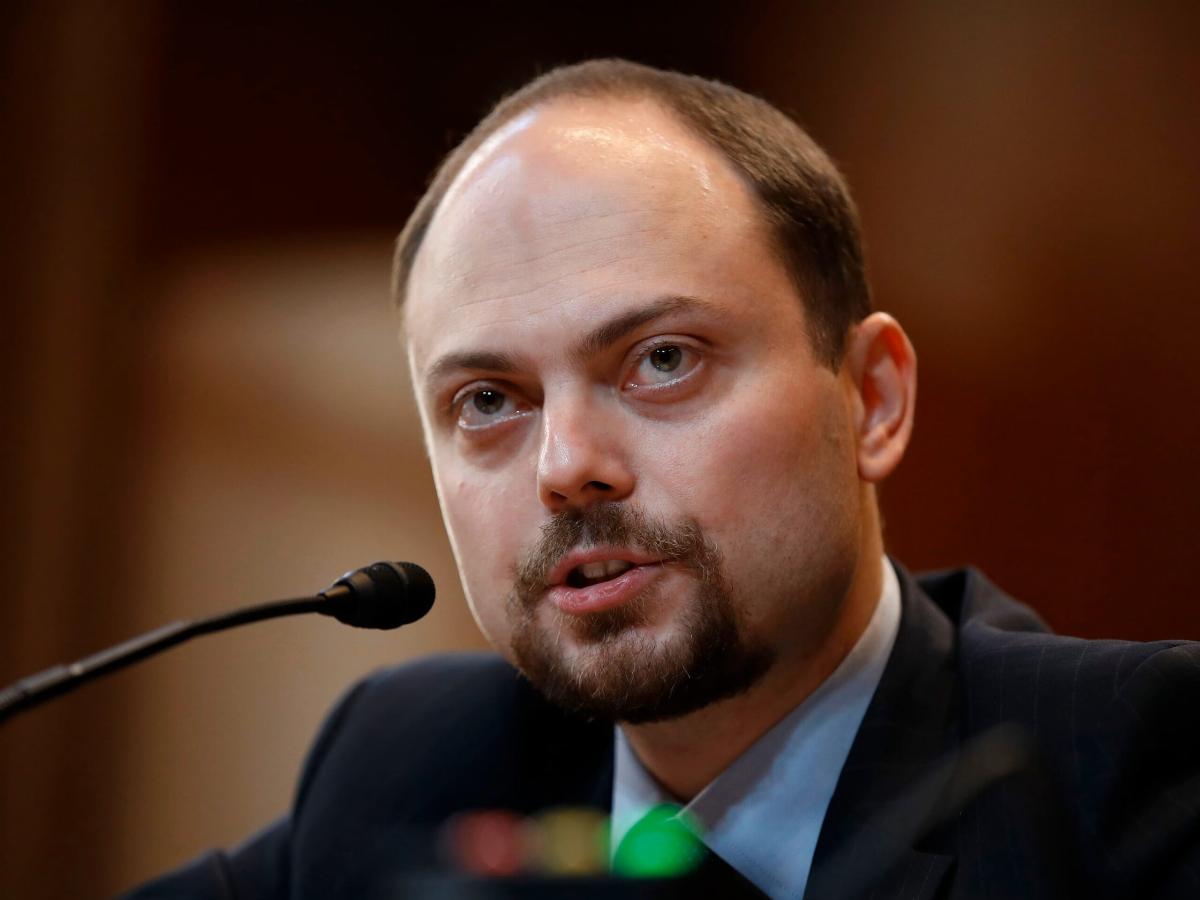 Russian dissident Kara-Murza calls for post-Putin democratic transition