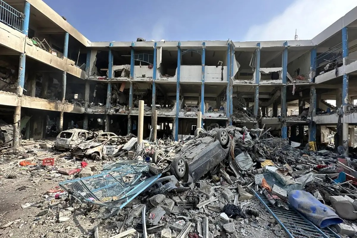 Israeli airstrike on Gaza school kills 22 displaced Palestinians, including children