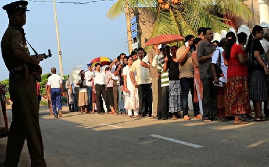 Curfew imposed in Sri Lanka as presidential election concludes