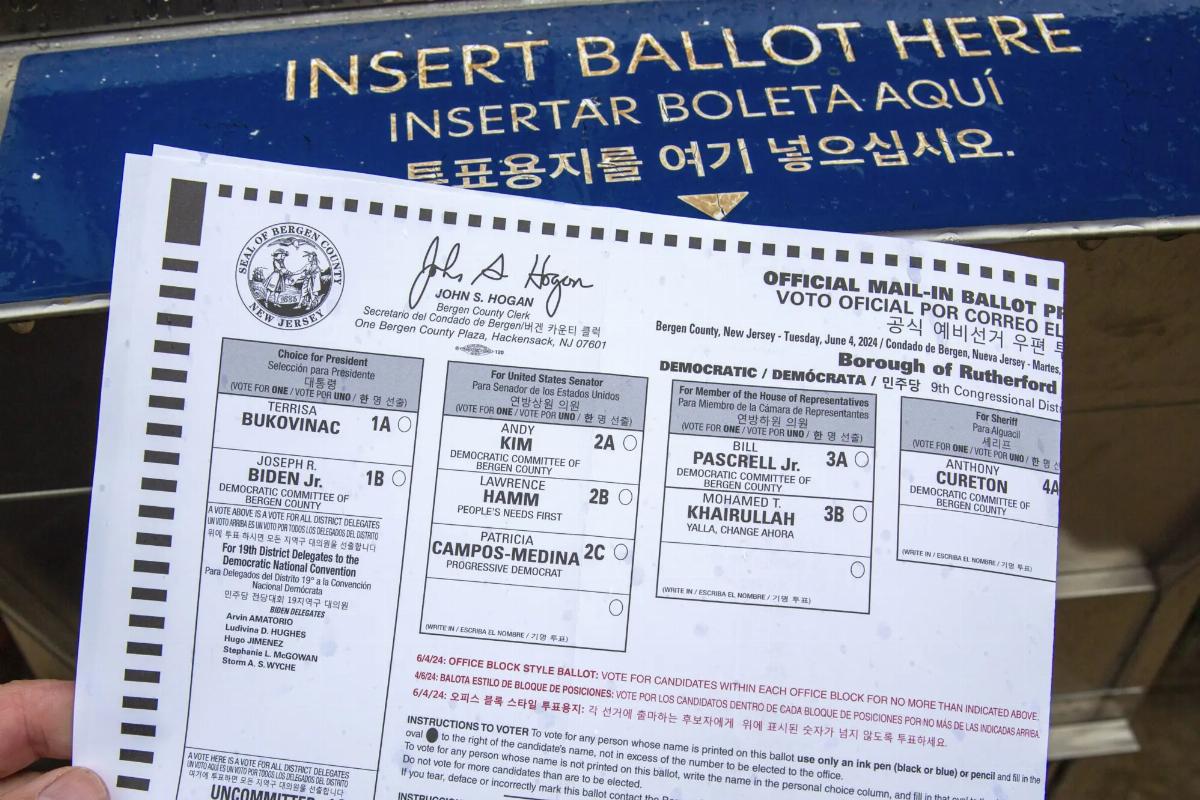 How New Jersey counties redesigned their primary ballots following court ruling