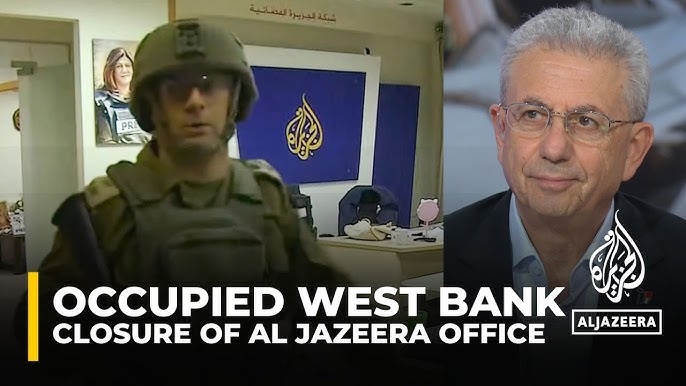 Israel shuts down Al Jazeera office in Ramallah amid accusations of incitement