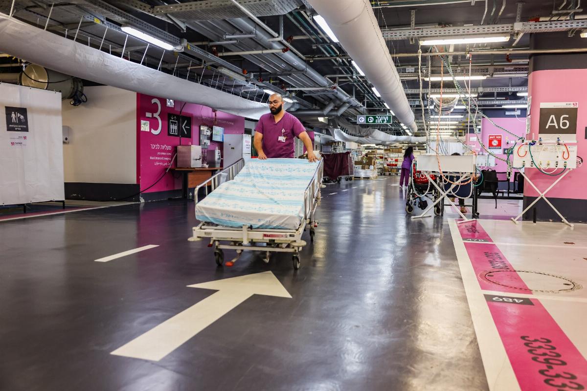 Northern Israeli hospitals to relocate patients to underground facilities