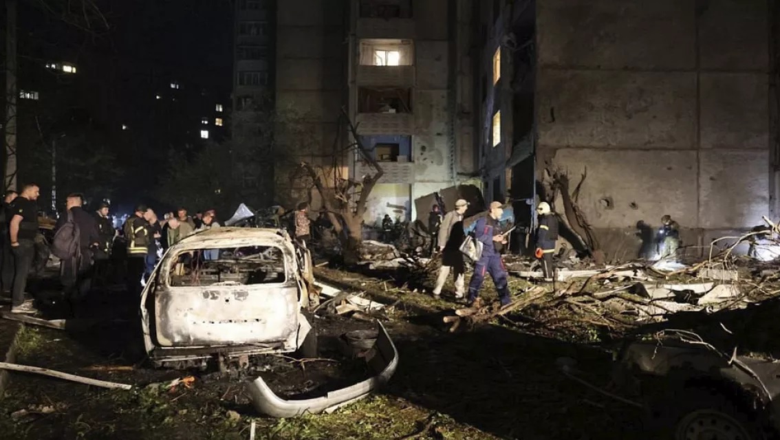 Russian airstrikes target residential buildings in Kharkiv, injuring civilians