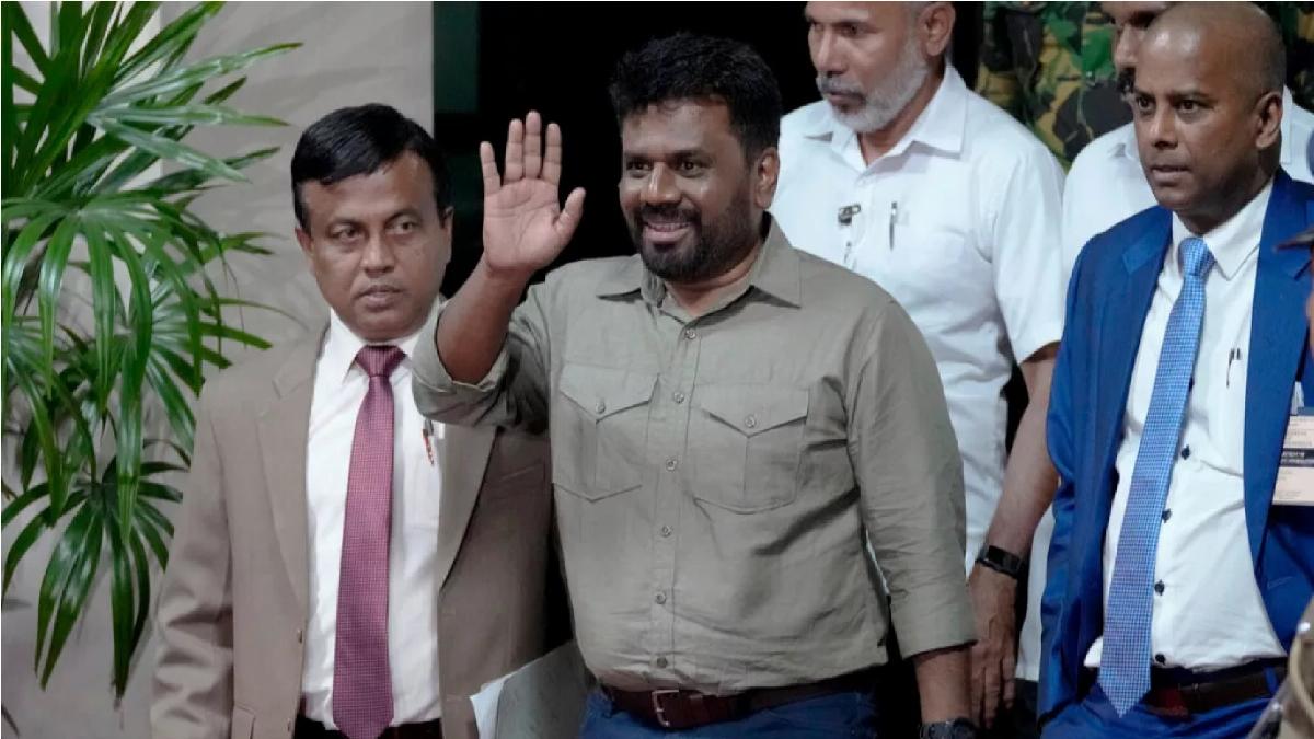 Anura Kumara Dissanayake sworn in as president of Sri Lanka