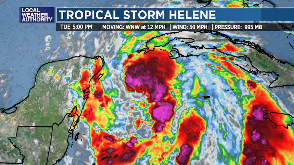 Tropical Storm Helene Expected to Become Major Hurricane Ahead of Florida Landfall