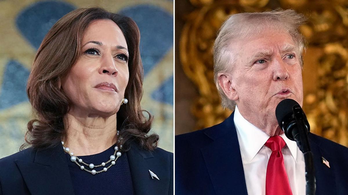 Trump and Harris locked in tight race in three crucial swing states