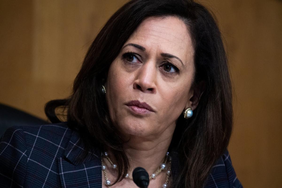 Kamala Harris pledges to revive border security bill after blaming Trump for its failure