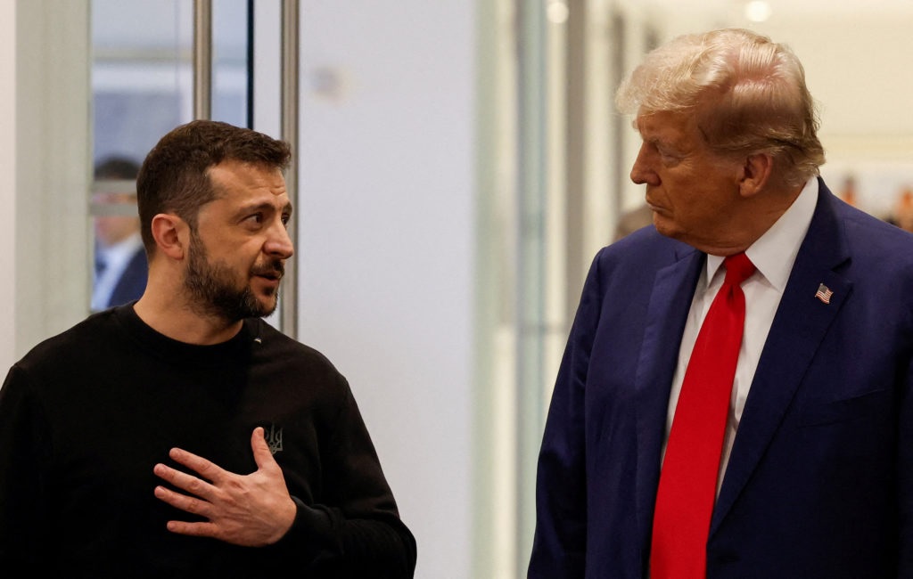 Trump meets with Zelensky, discusses ending Ukraine-Russia war if elected