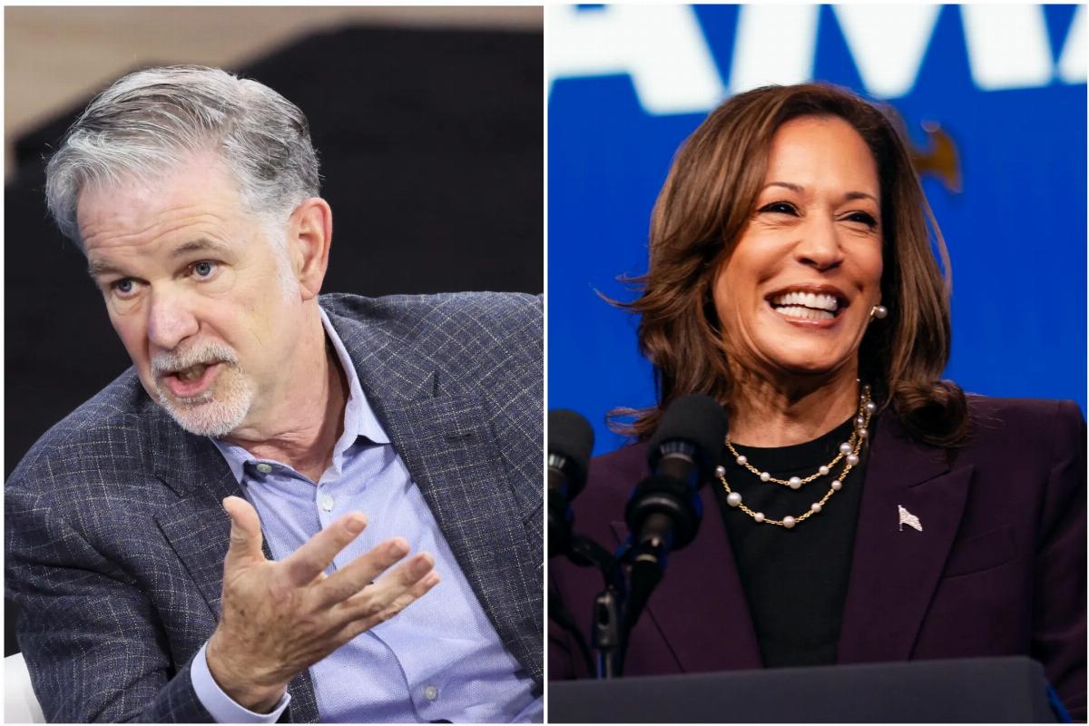 Netflix sees highest cancellations in one day after co-founder donates to Harris campaign