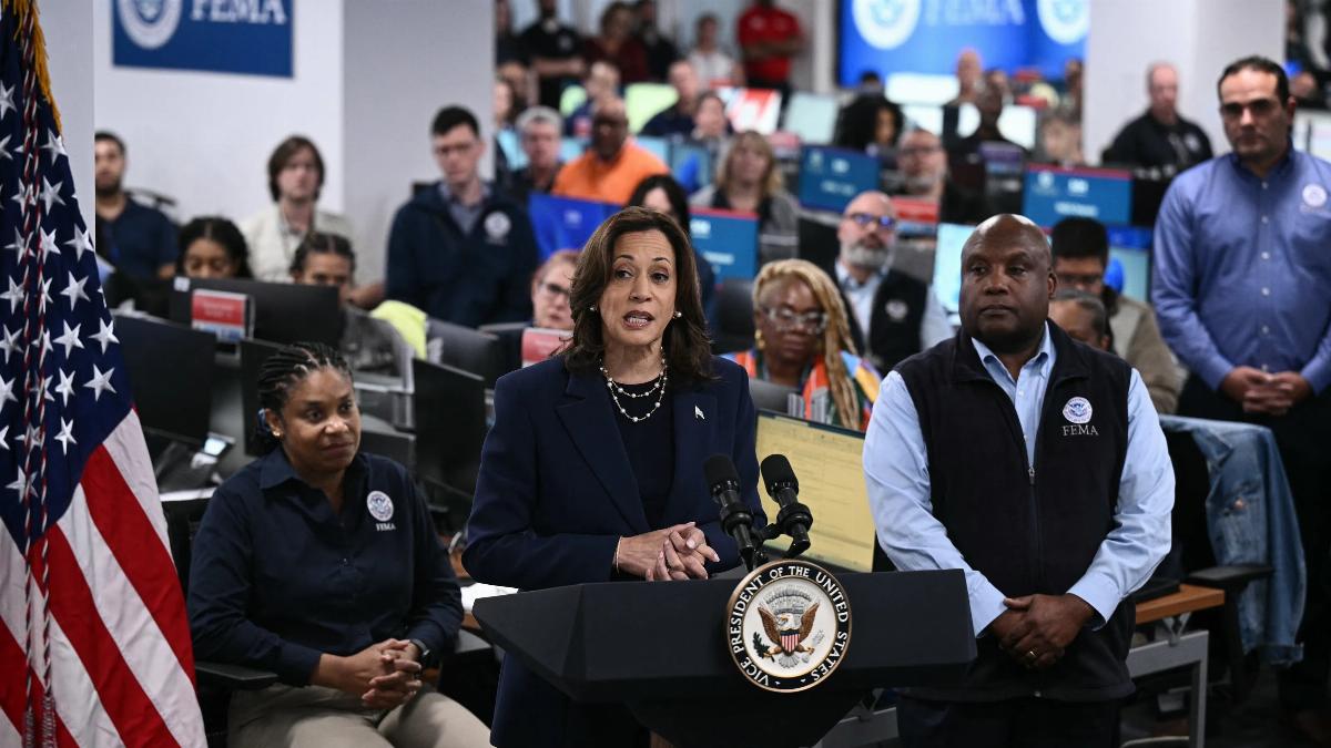 Harris announces new Hurricane Helene relief aid in Georgia