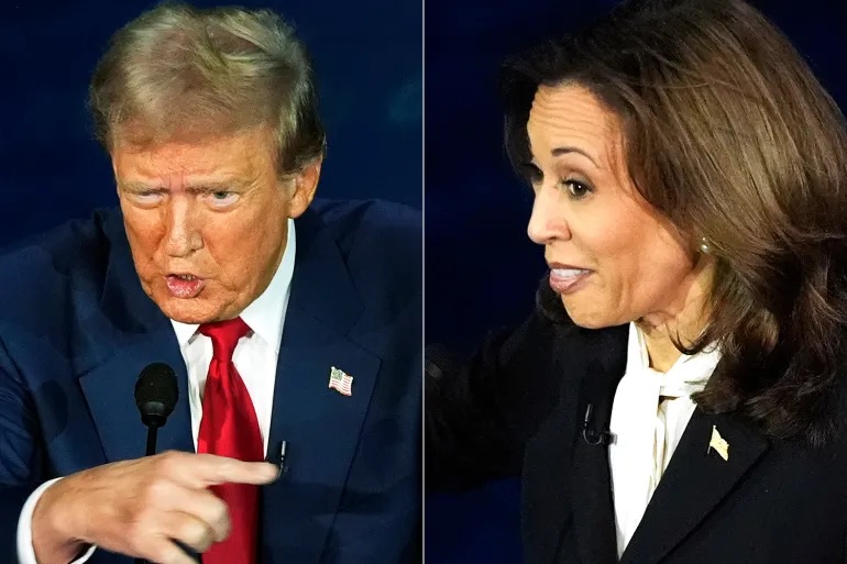 Kamala Harris faces declining support from key voter groups as Trump gains ground