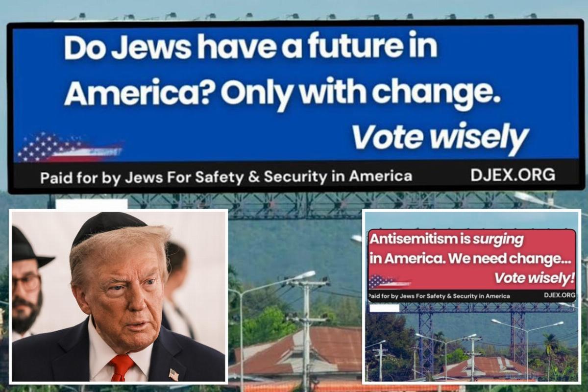 Jewish pro-Trump group launches billboard campaign in Pennsylvania urging support