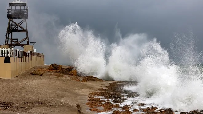 Tornado touches down in Florida ahead of Hurricane Milton landfall